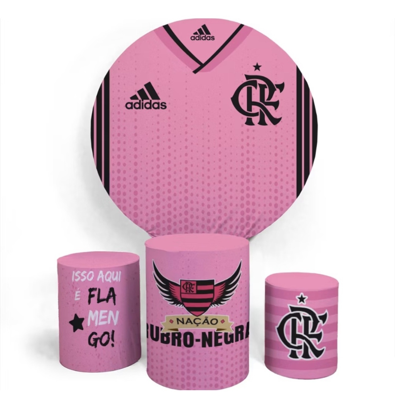 Kit Flamengo Rosa Básico - Mila Saldanha Locações