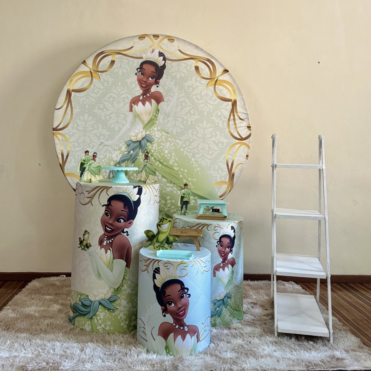 Kit Princesa Tiana Básico Plus - Mila Saldanha Locações