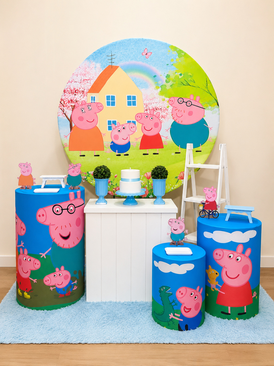 Kit Peppa Pig Premium Menino - Mila Saldanha Locações