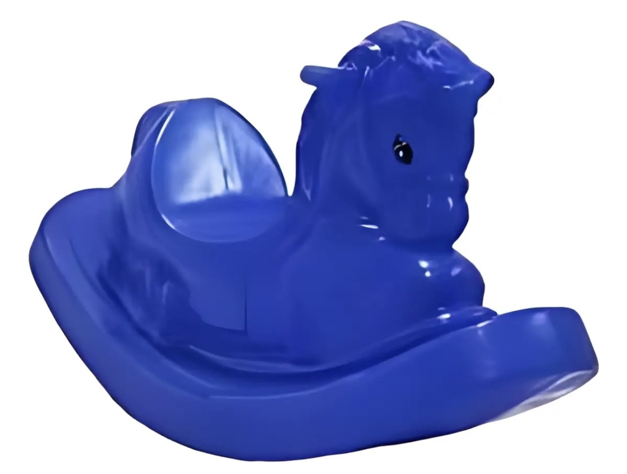 Gangorra Cavalinho Azul - Mila Saldanha Locações