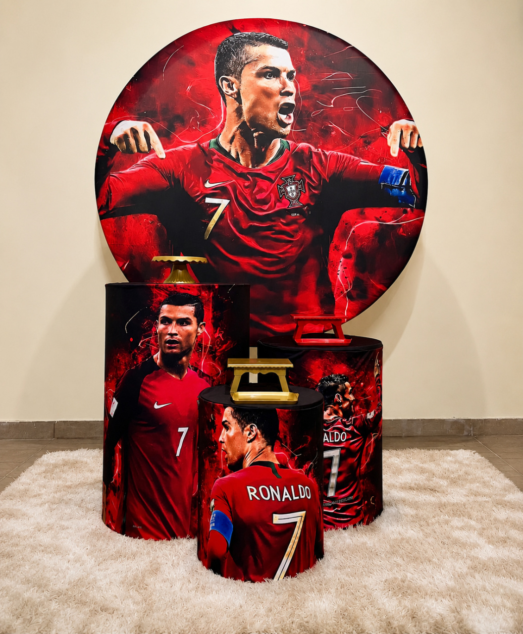 Kit Básico Cristiano Ronaldo - Mila Saldanha Locações