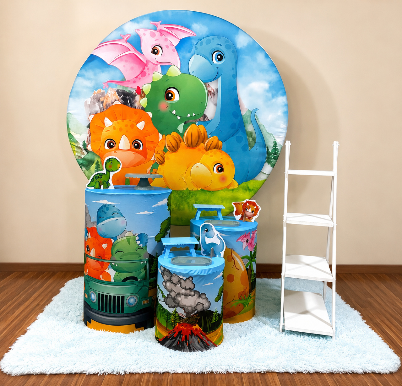 Kit Básico Plus Dino Baby - Mila Saldanha Locações