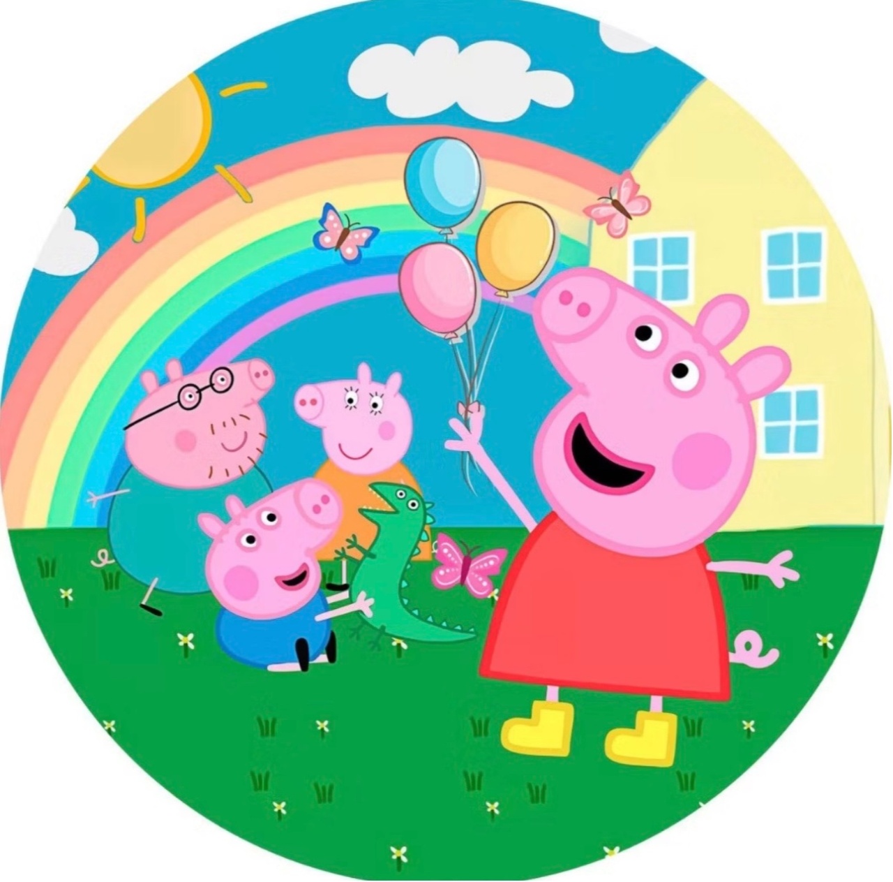 Mini Kit de Mesa Peppa Pig - Mila Saldanha Locações
