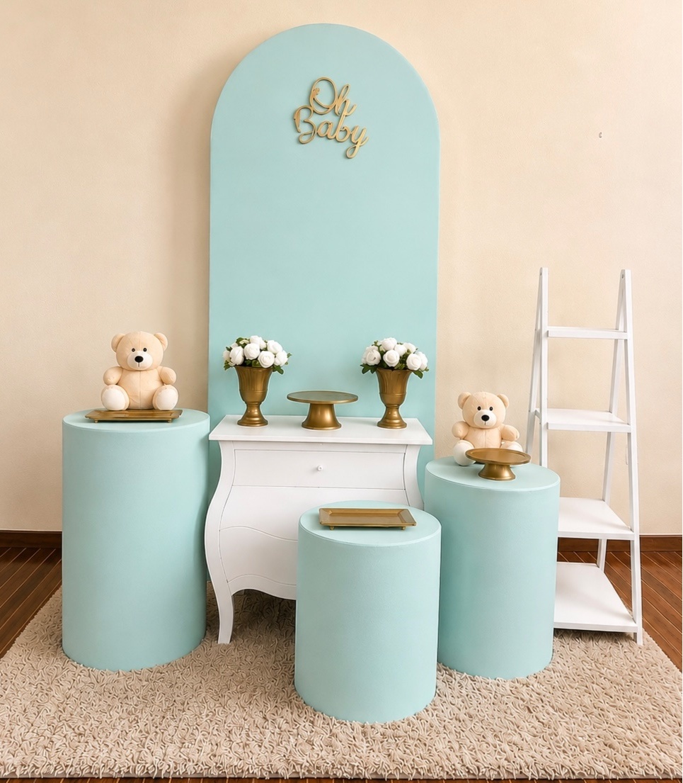 Kit Premium Oh Baby Verde Água - Mila Saldanha Locações