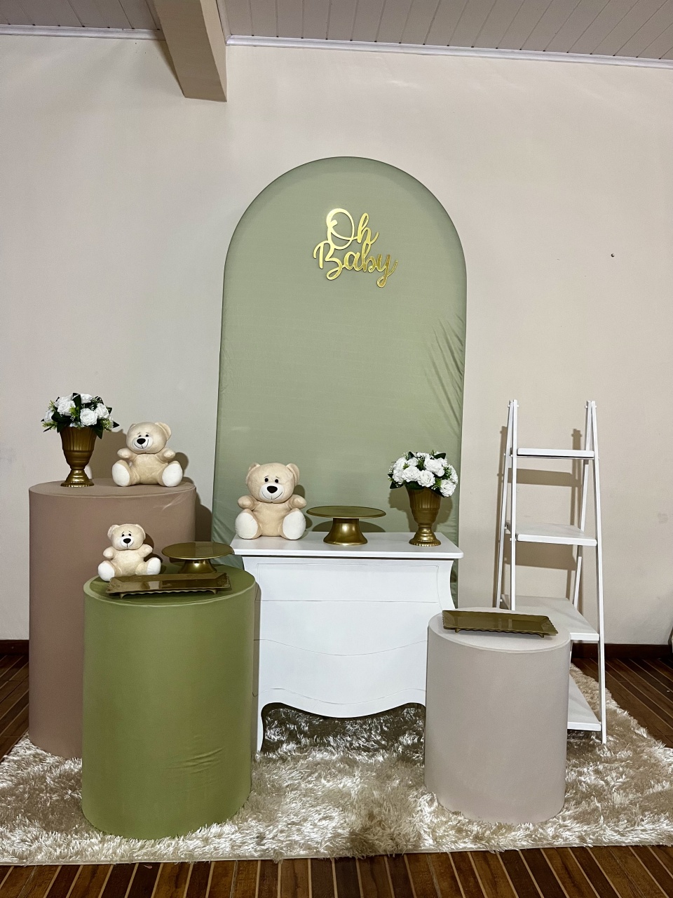 Kit Premium Oh Baby Verde Oliva - Mila Saldanha Locações