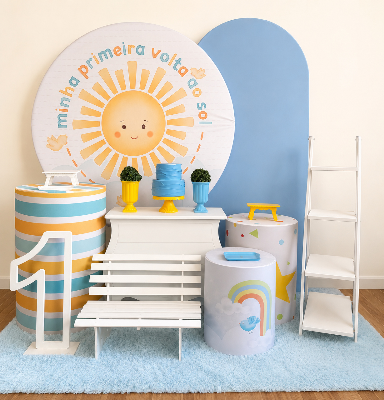 Kit Premium Plus Primeira Volta Ao Mundo - Mila Saldanha Locações