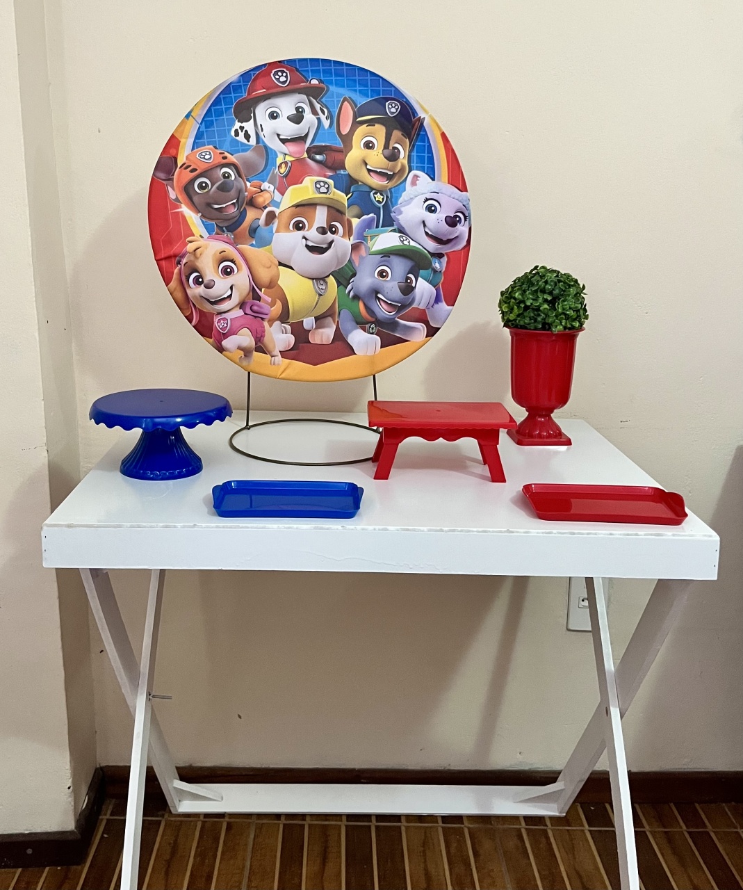 Kit de Mesa Patrulha Canina - Mila Saldanha Locações