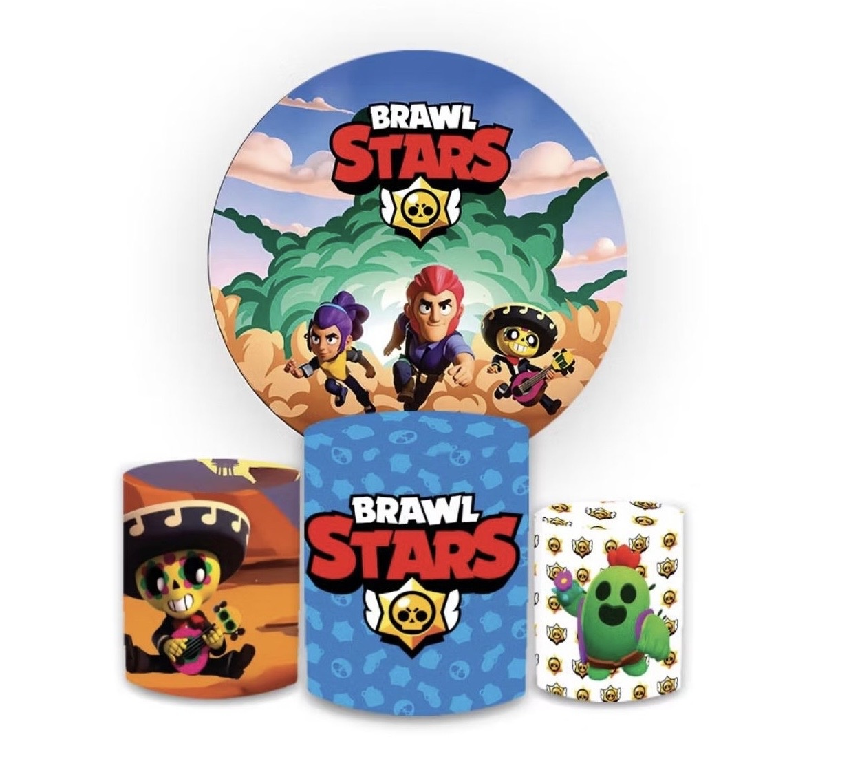 Kit Básico Brawl Star - Mila Saldanha Locações