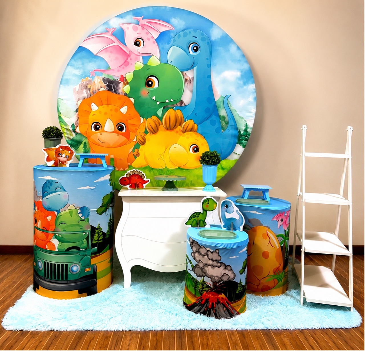 Kit Premium Dino Baby - Mila Saldanha Locações
