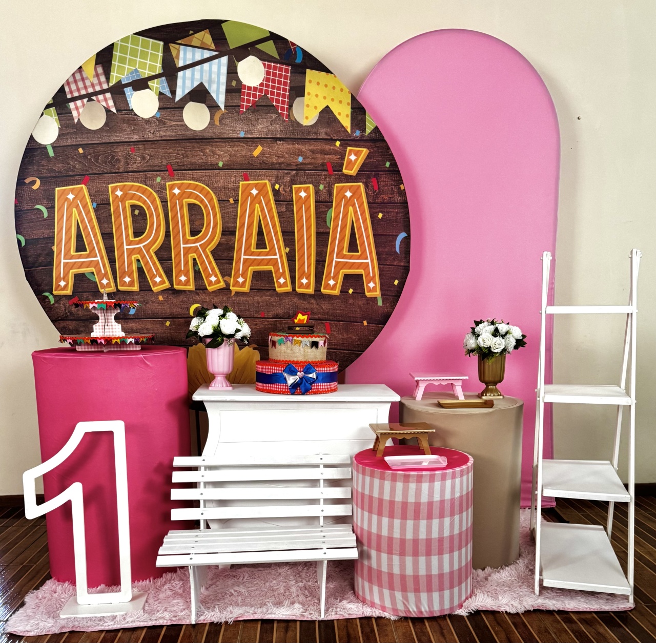 Kit Premium Plus Festa Junina Menina - Mila Saldanha Locações