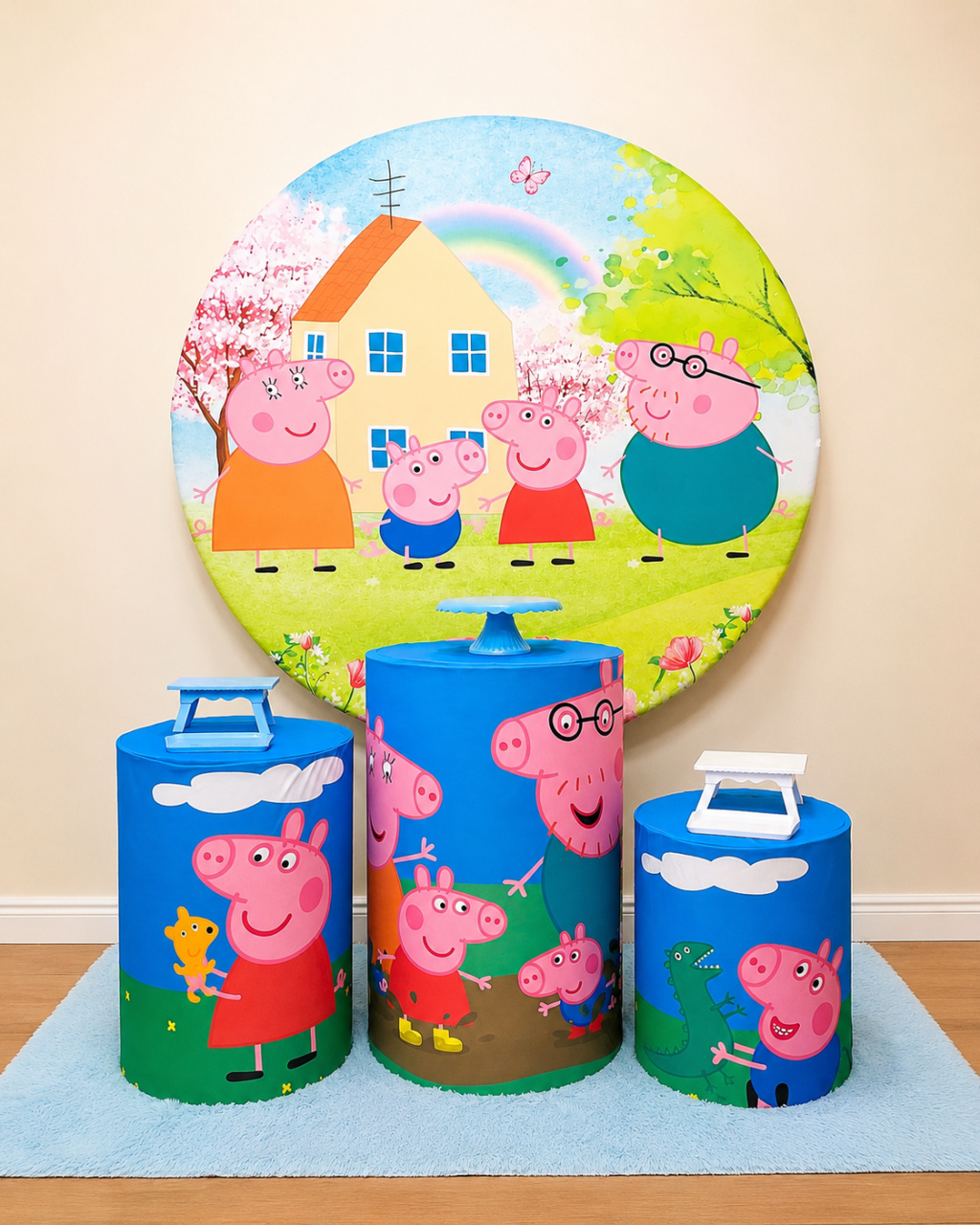 Kit Básico Peppa Pig Menino - Mila Saldanha Locações