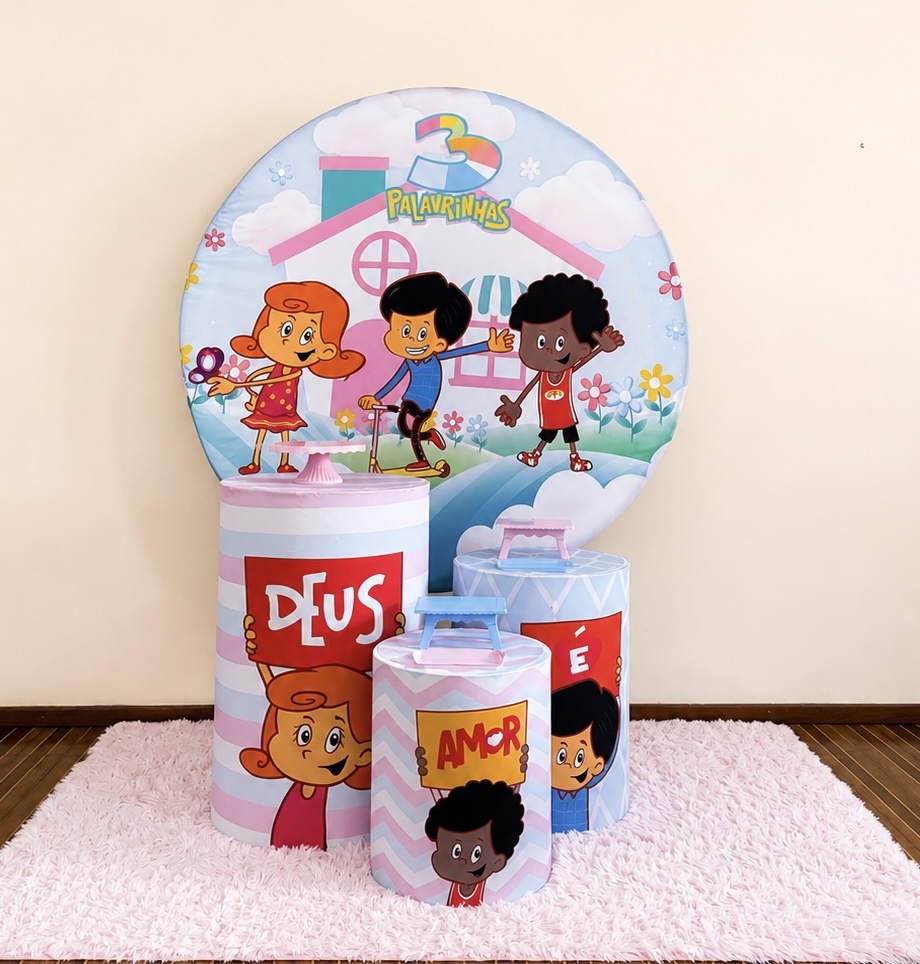 Kit 3 Palavrinhas Básico - Mila Saldanha Locações