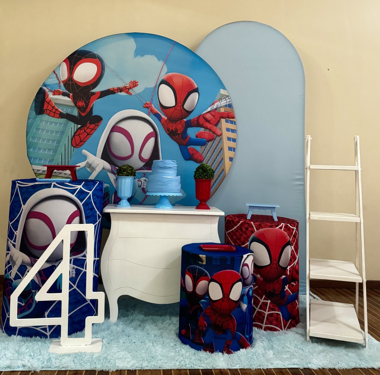 Kit Premium Plus Heróis Aranha - Mila Saldanha Locações