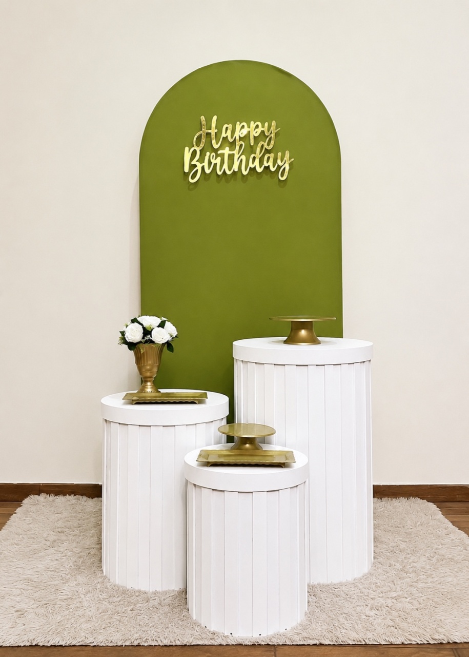 Alugue Kit Luxo Verde Oliva - Mila Saldanha Locações