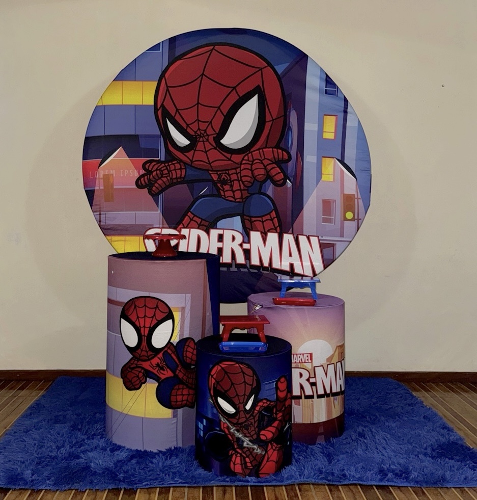 Kit Básico Homem Aranha Baby - Mila Saldanha Locações