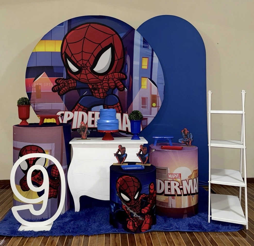 Kit Premium Plus Homem Aranha Baby - Mila Saldanha Locações