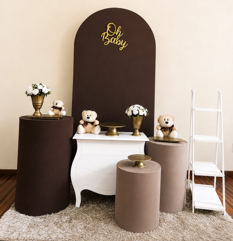 Kit Premium Oh Baby Marrom - Mila Saldanha Locações