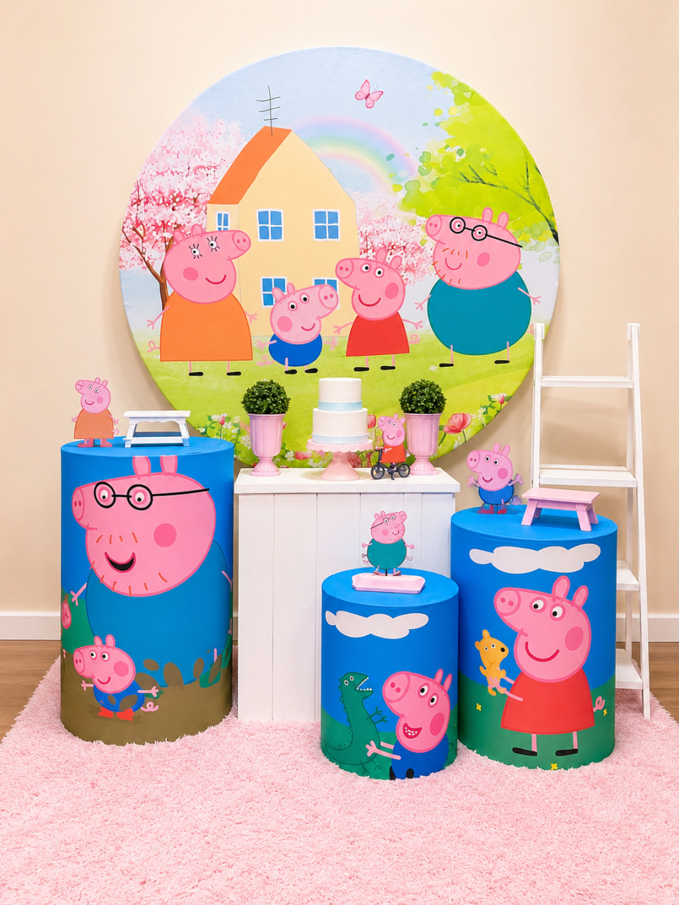 Kit Premium Peppa Pig Menina - Mila Saldanha Locações