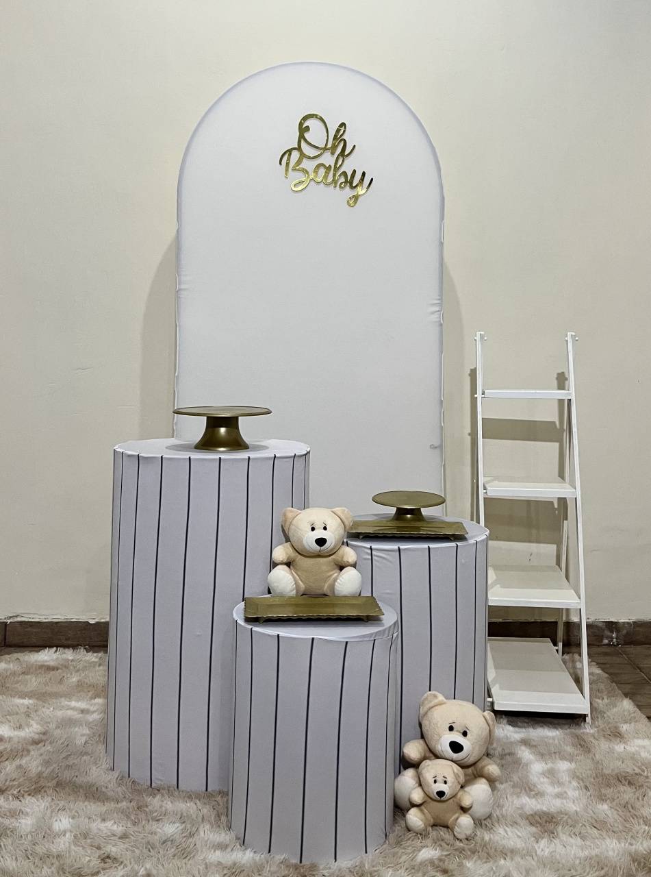 Kit Básico Plus Oh Baby Branco - Mila Saldanha Locações