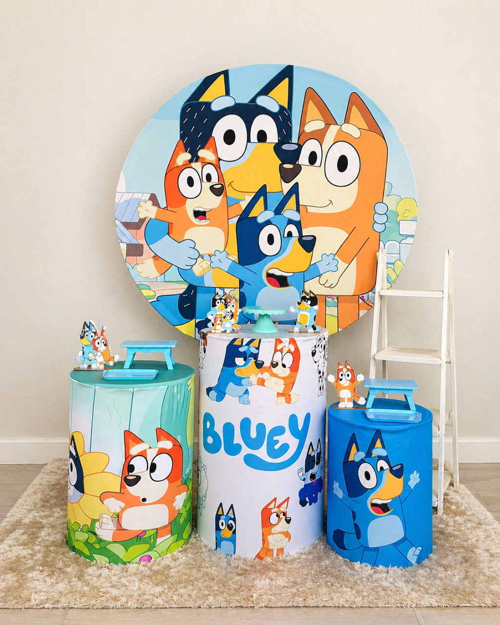 Kit Básico Plus Bluey  - Mila Saldanha Locações