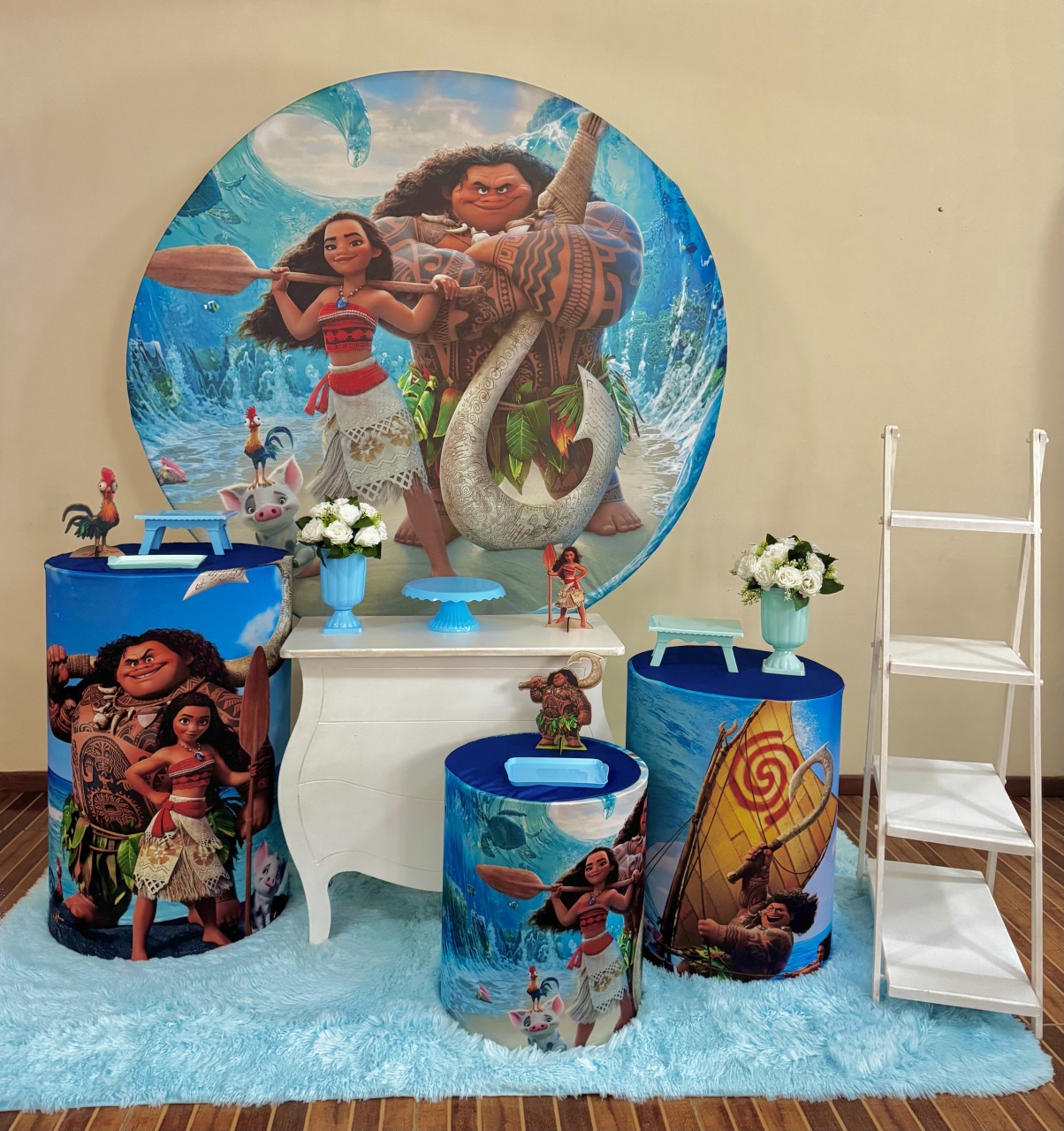 Kit Premium Moana Adulta - Mila Saldanha Locações