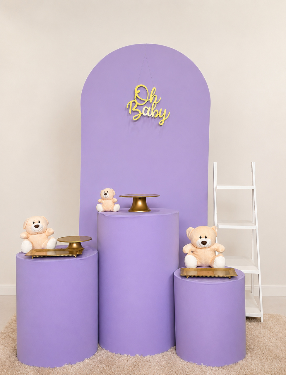 Kit Básico Plus Oh Baby Lilás - Mila Saldanha Locações