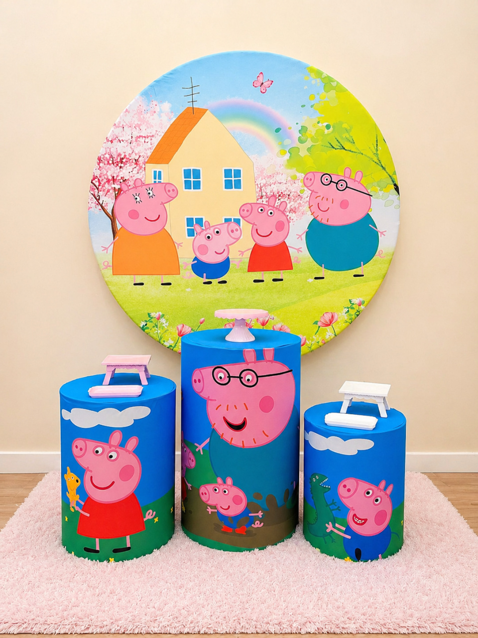Kit Básico Peppa Pig Menina - Mila Saldanha Locações