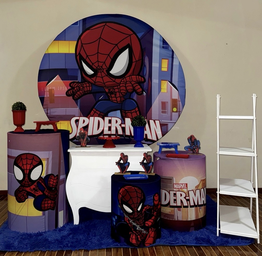 Kit Premium Homem Aranha Baby - Mila Saldanha Locações