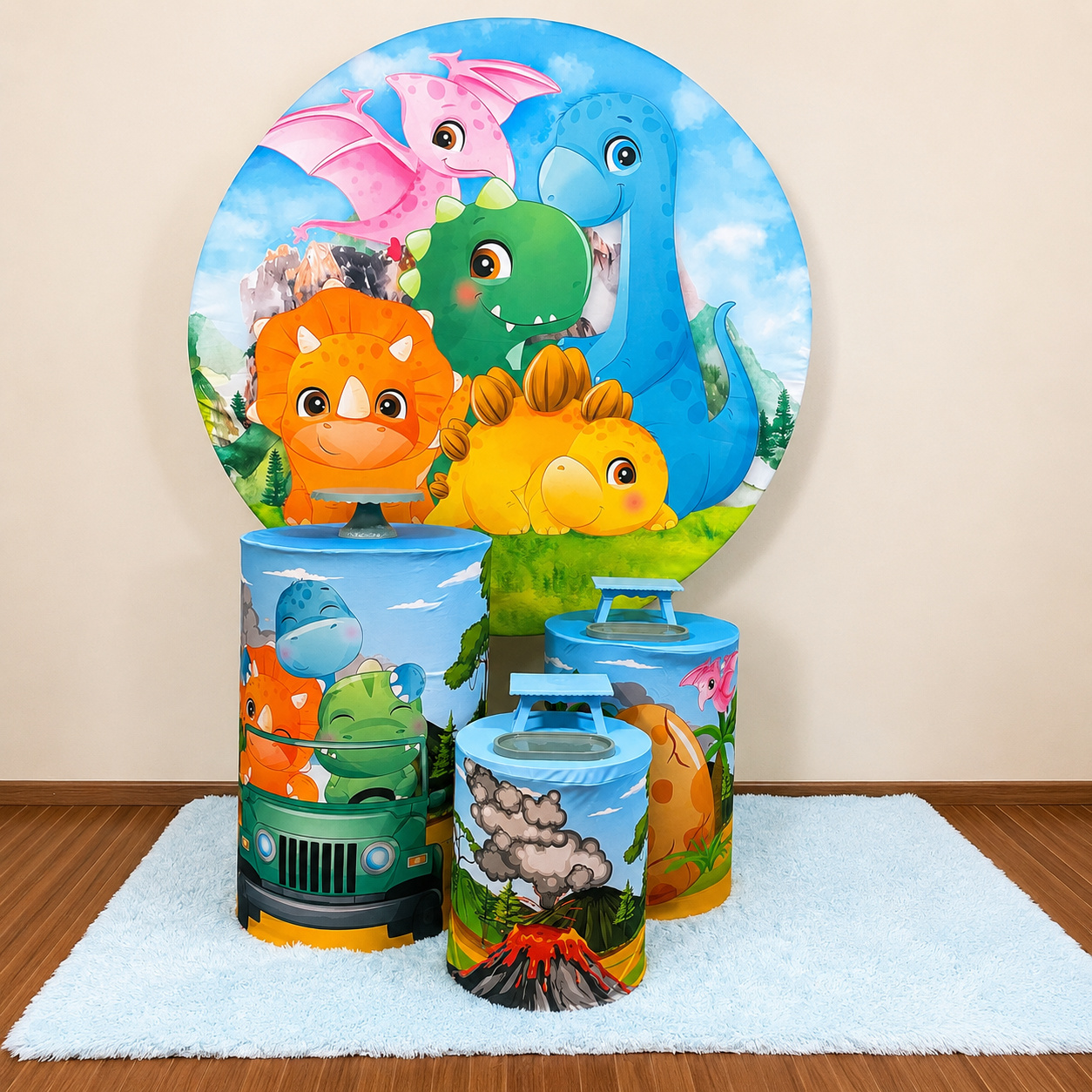 Kit Básico Dino Baby - Mila Saldanha Locações