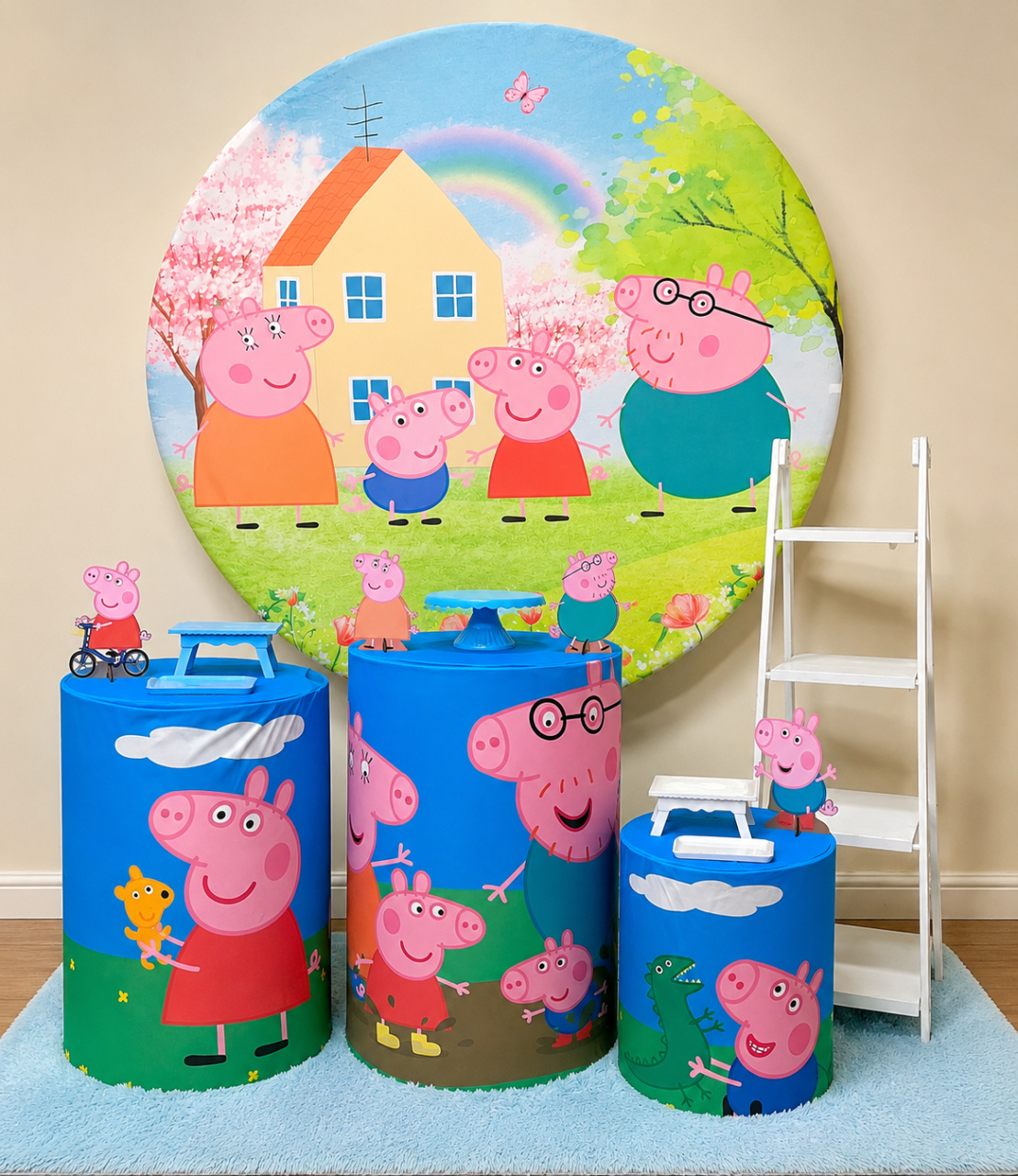 Kit Básico Plus Peppa Pig Menino - Mila Saldanha Locações