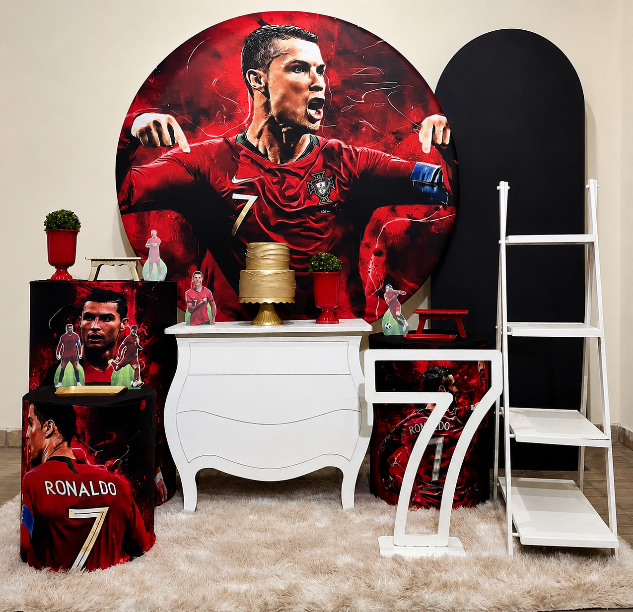 Kit Premium Plus Cristiano Ronaldo - Mila Saldanha Locações