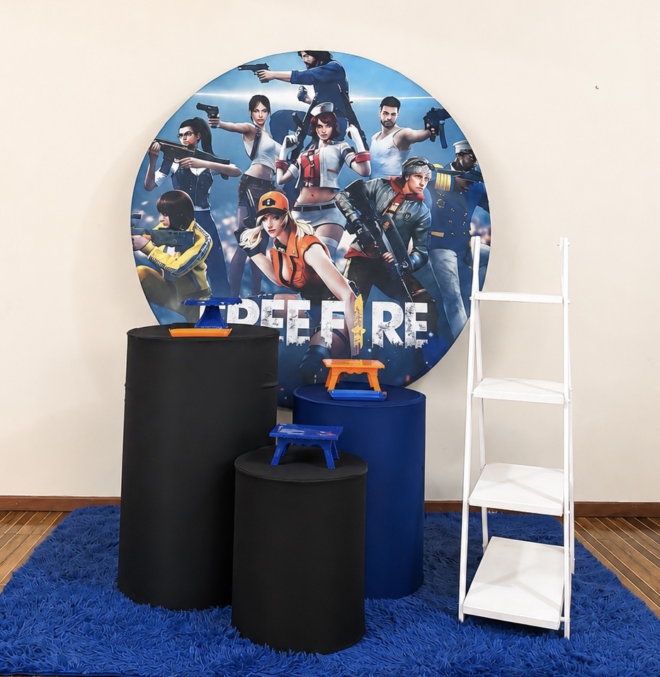 Kit Básico Plus Free Fire - Mila Saldanha Locações