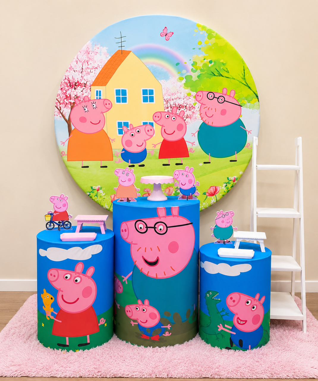 Kit Básico Plus Peppa Pig Menina - Mila Saldanha Locações