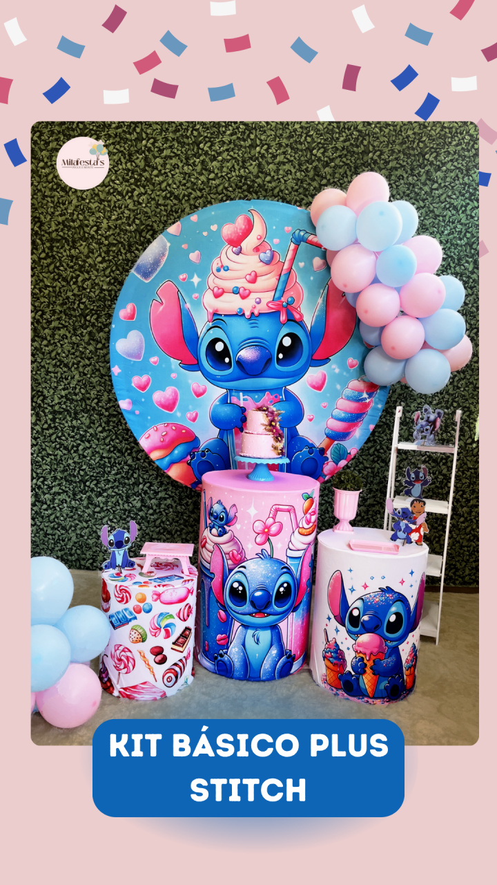 Kit Básico Plus Stitch - Mila Saldanha Locações