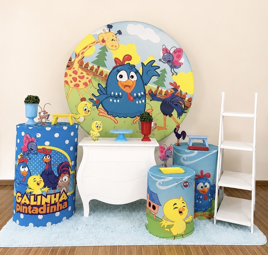 Kit Premium Galinha Pintadinha - Mila Saldanha Locações