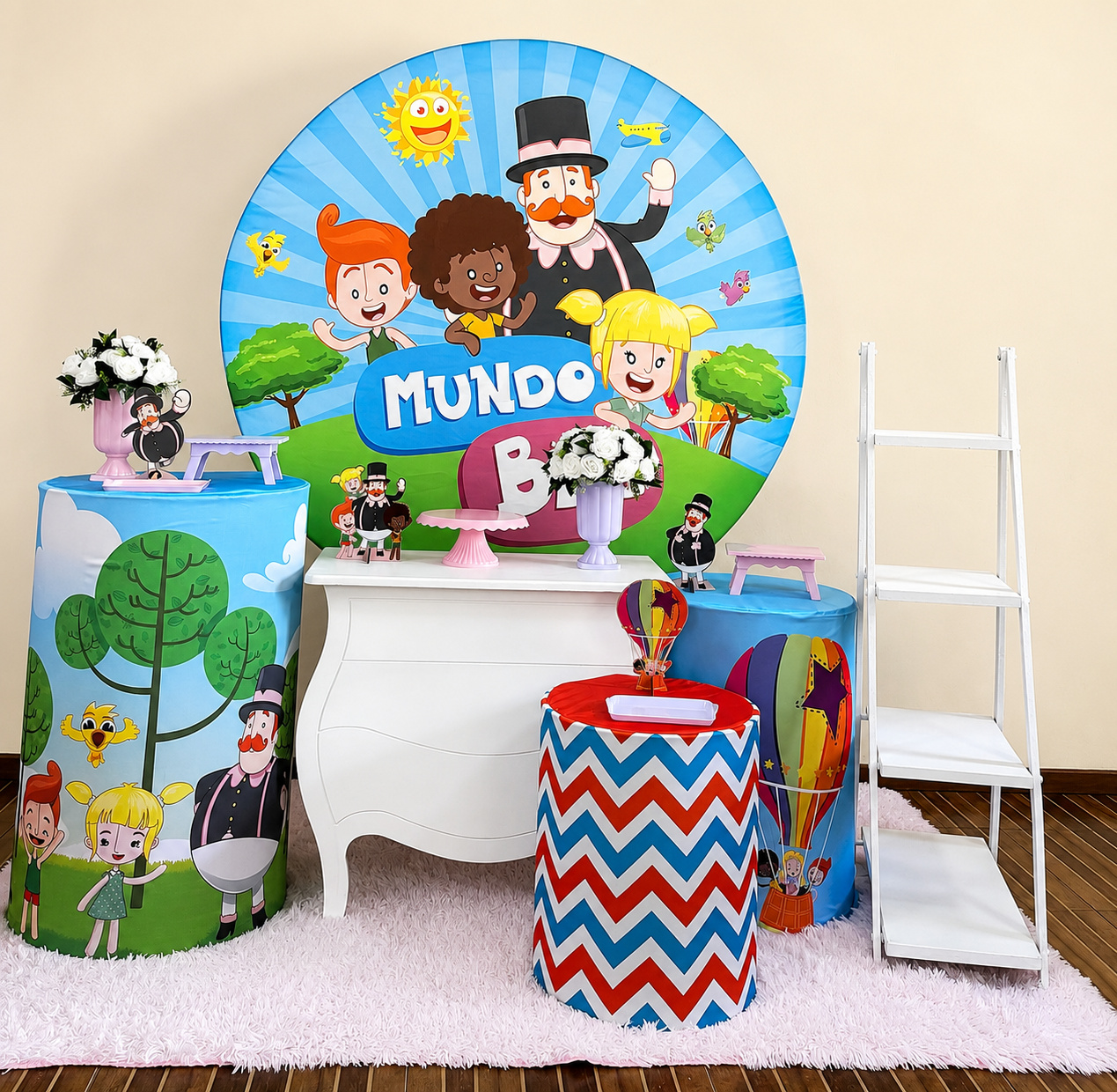 Kit Premium Mundo Bita Menina - Mila Saldanha Locações