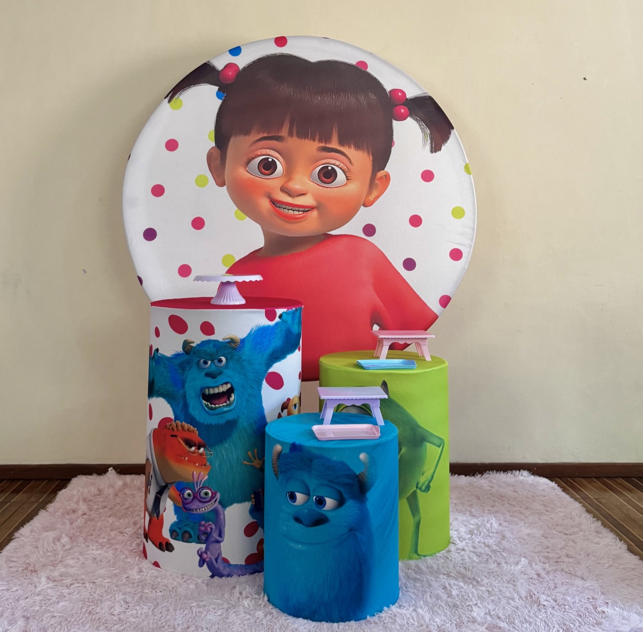 Kit Básico Boo Monstros Sa - Mila Saldanha Locações