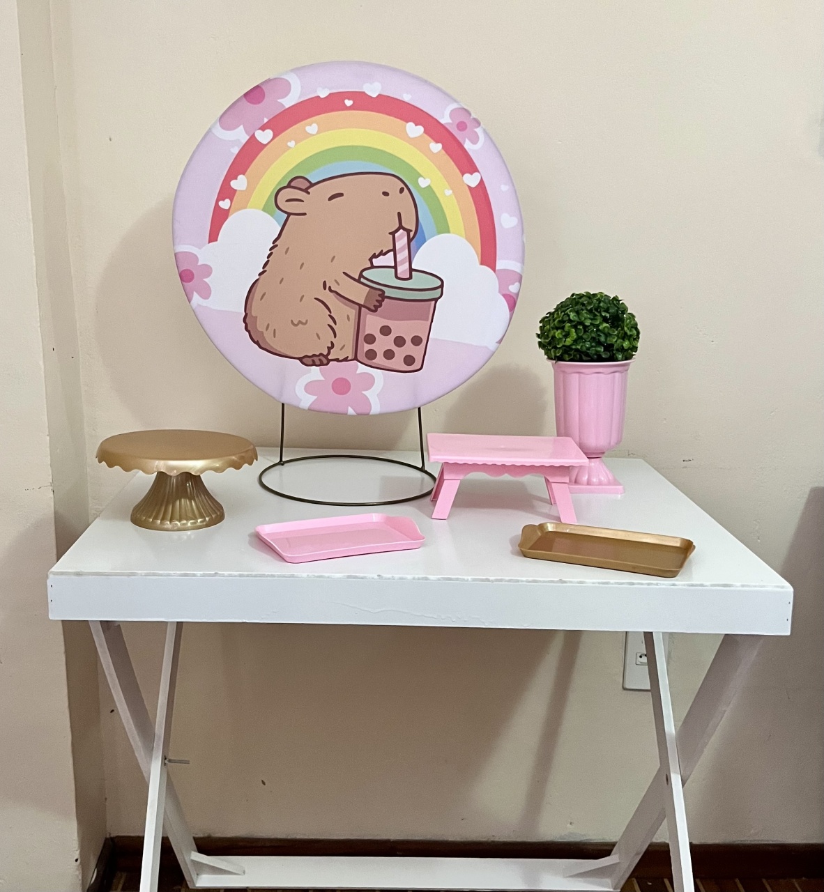 Kit de Mesa Capivara - Mila Saldanha Locações