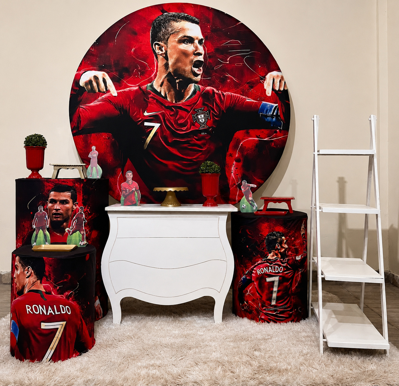 Kit Premium Cristiano Ronaldo - Mila Saldanha Locações