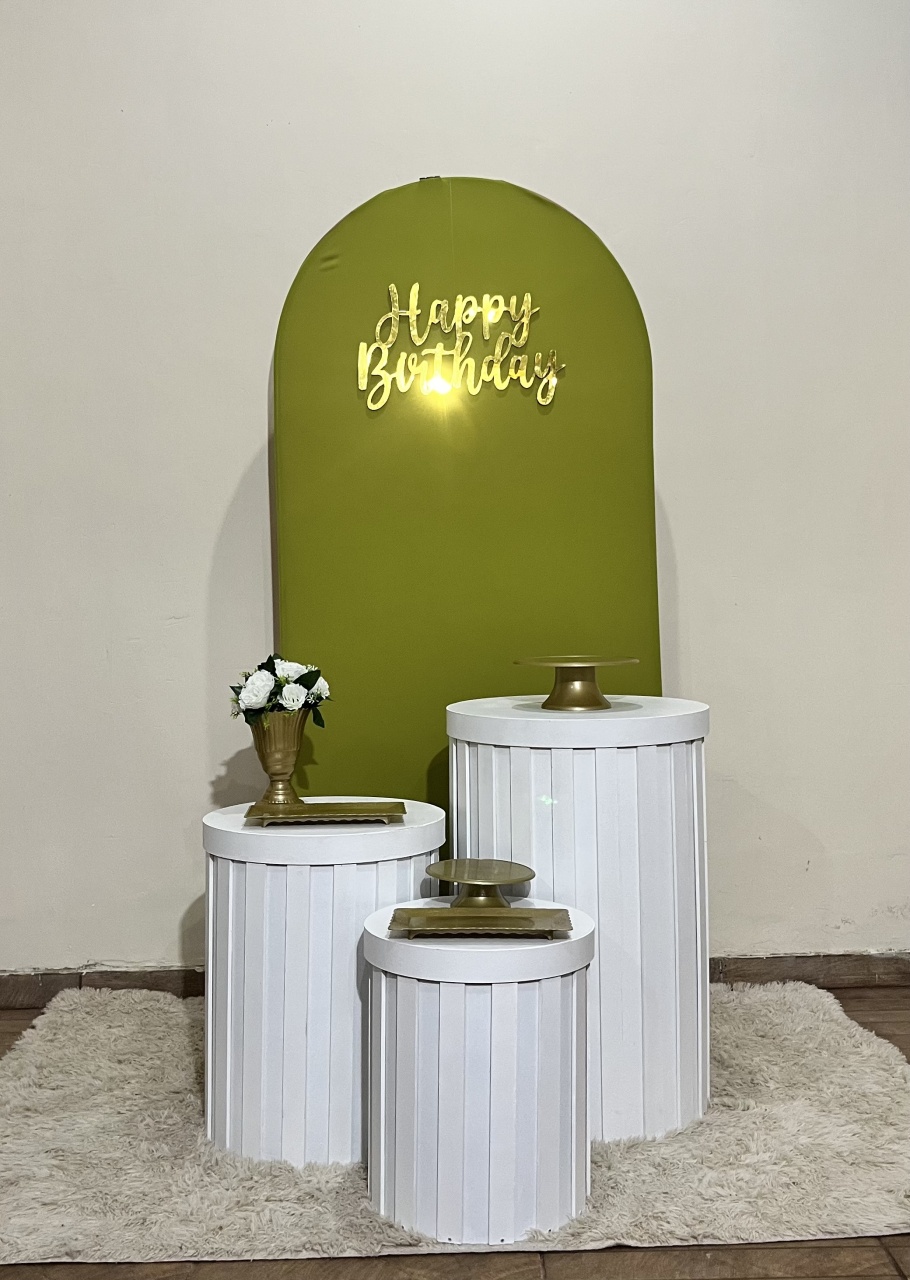 Alugue Kit Luxo Verde Oliva - Mila Saldanha Locações
