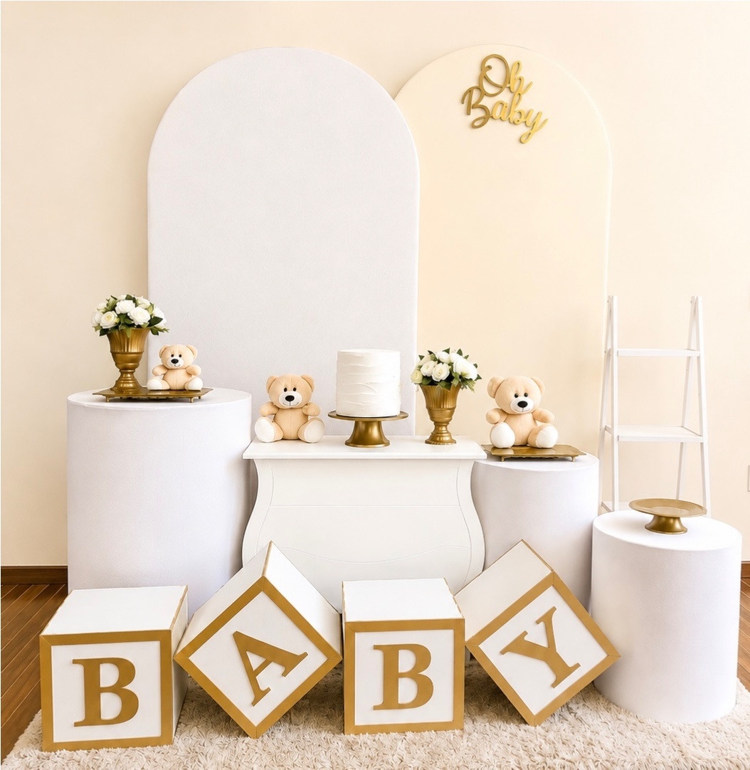 Kit Premium Plus Oh Baby Branco - Mila Saldanha Locações