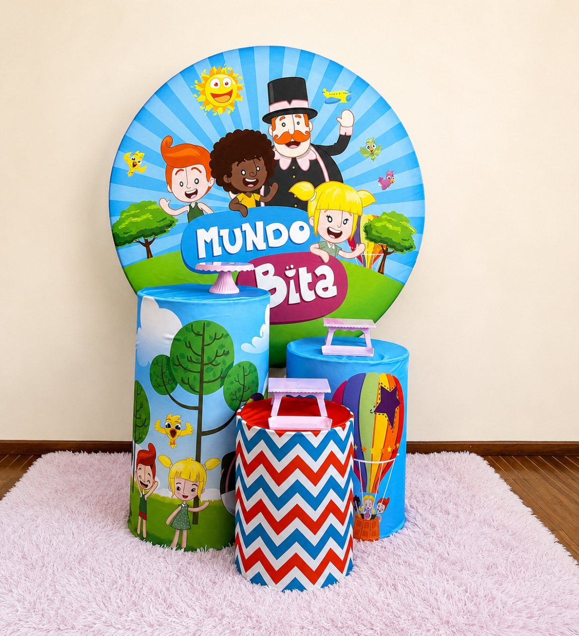 Kit Básico Mundo Bita Menina - Mila Saldanha Locações