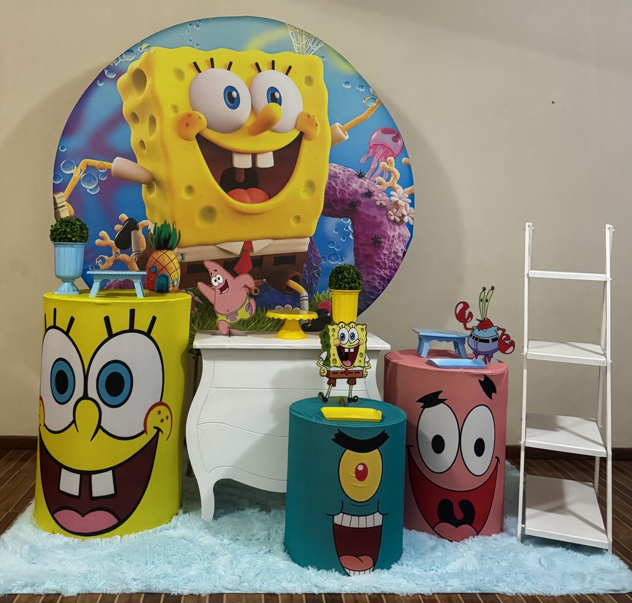 Kit Premium Bob Esponja - Mila Saldanha Locações