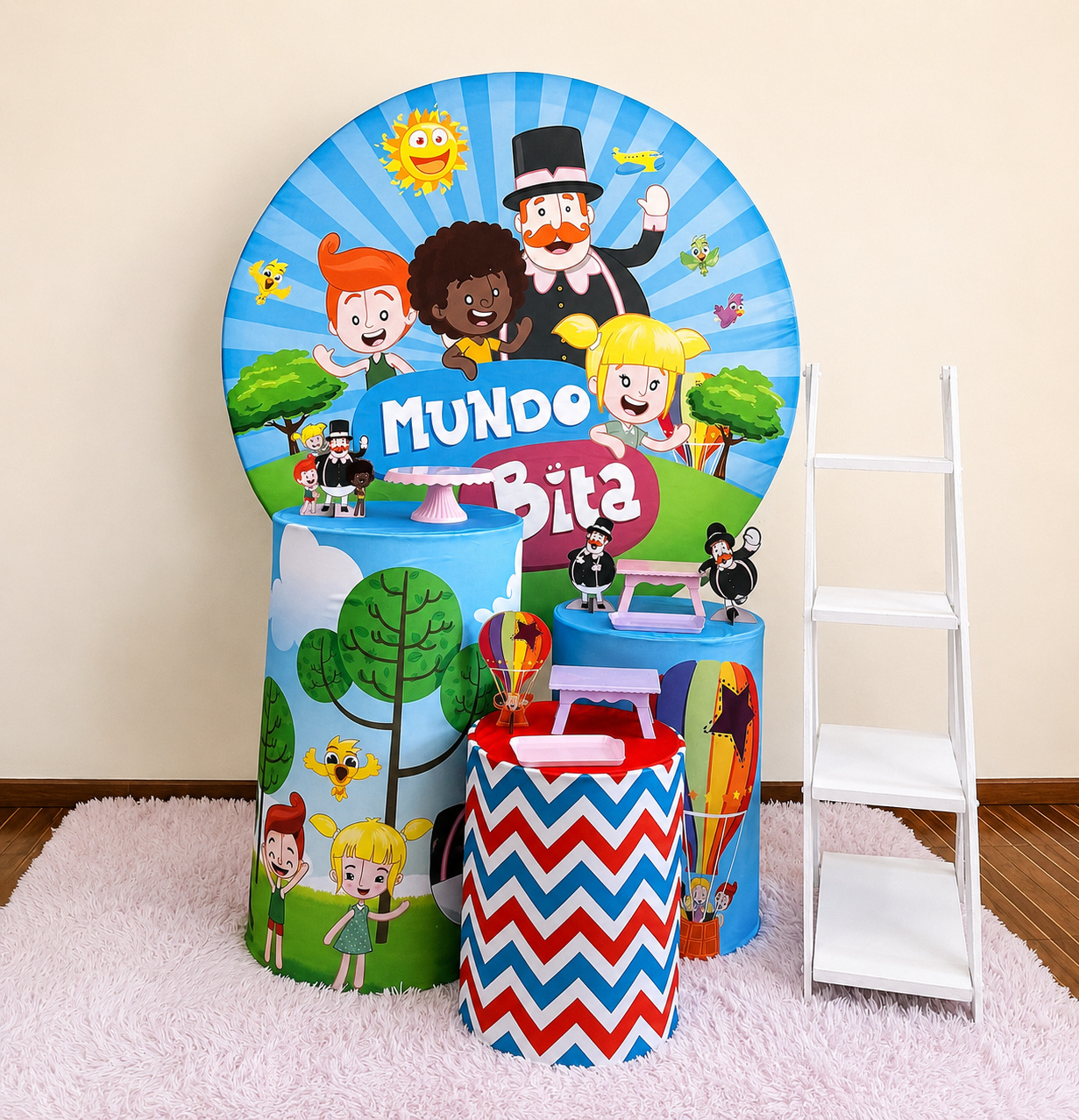 Kit Básico Plus Mundo Bita Menina - Mila Saldanha Locações