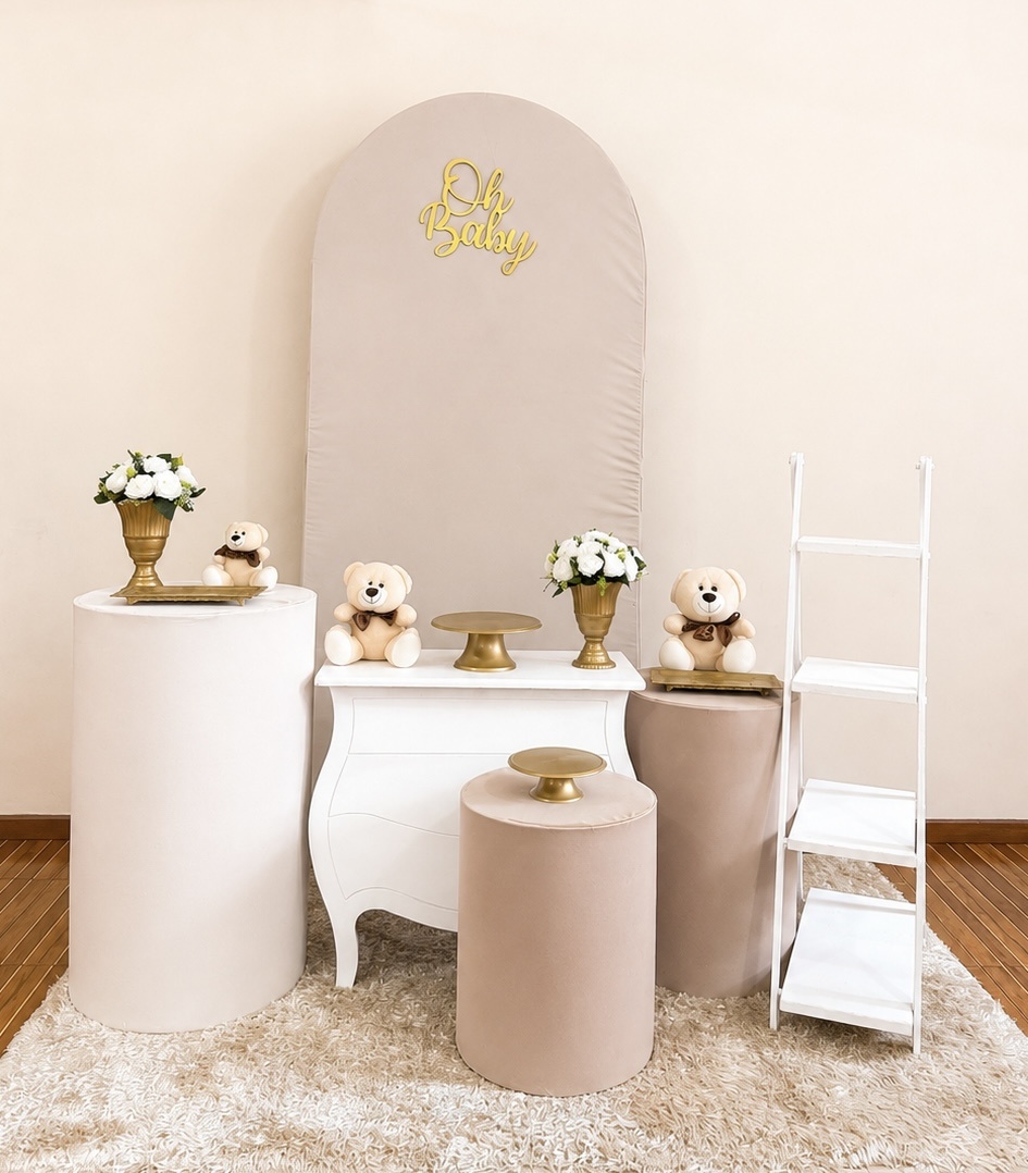 Kit Premium Oh Baby Bege - Mila Saldanha Locações