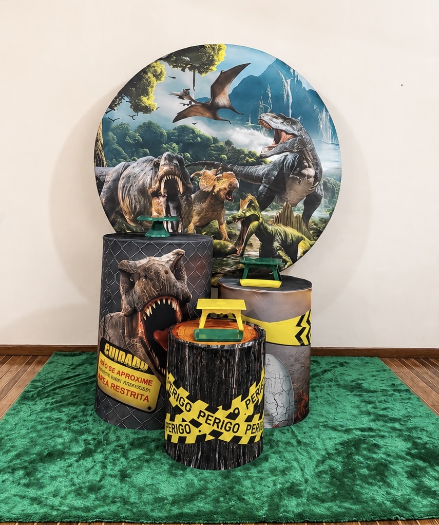 Kit Básico Dinossauro - Mila Saldanha Locações