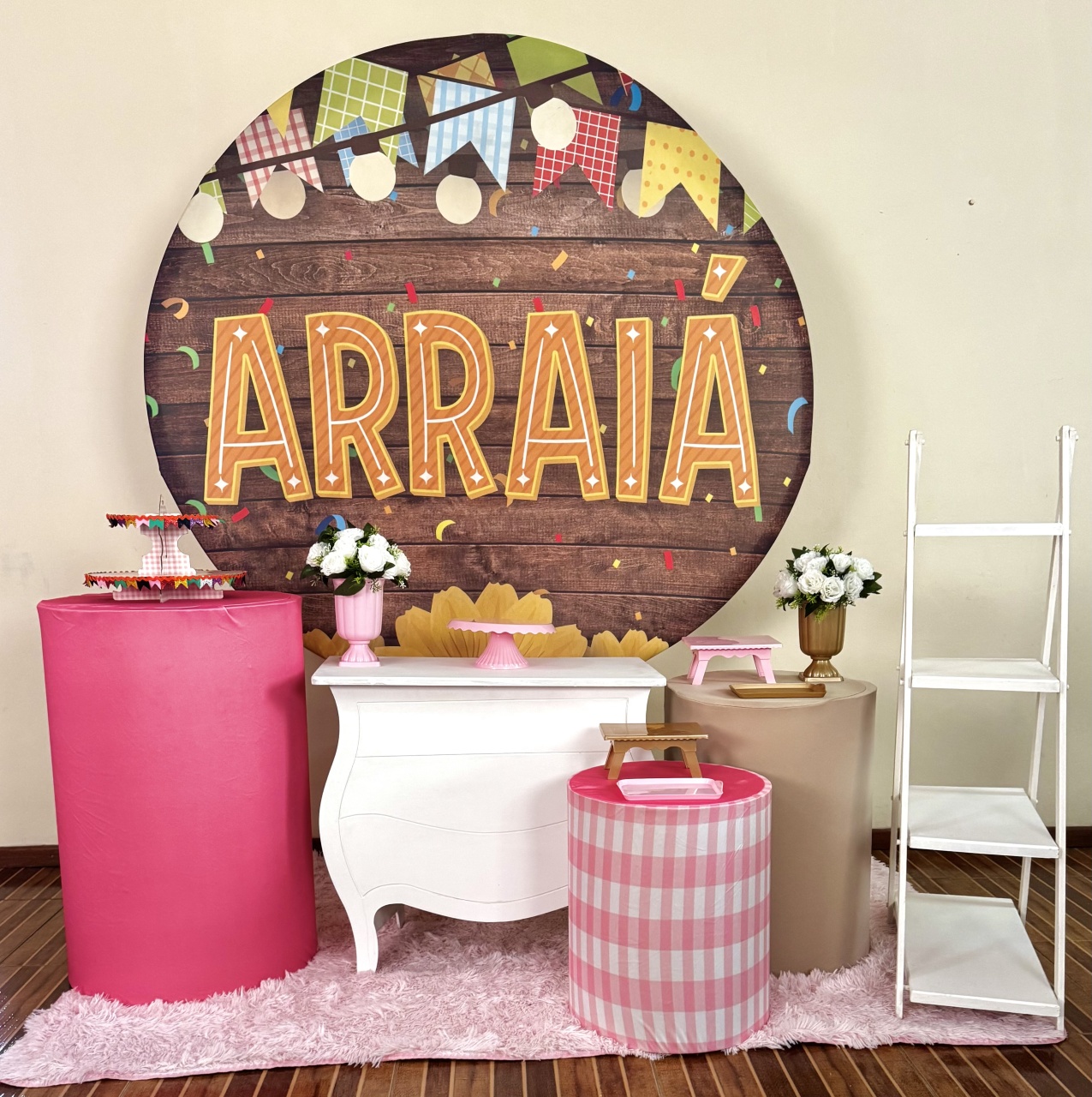 Kit Premium Festa Junina Menina - Mila Saldanha Locações