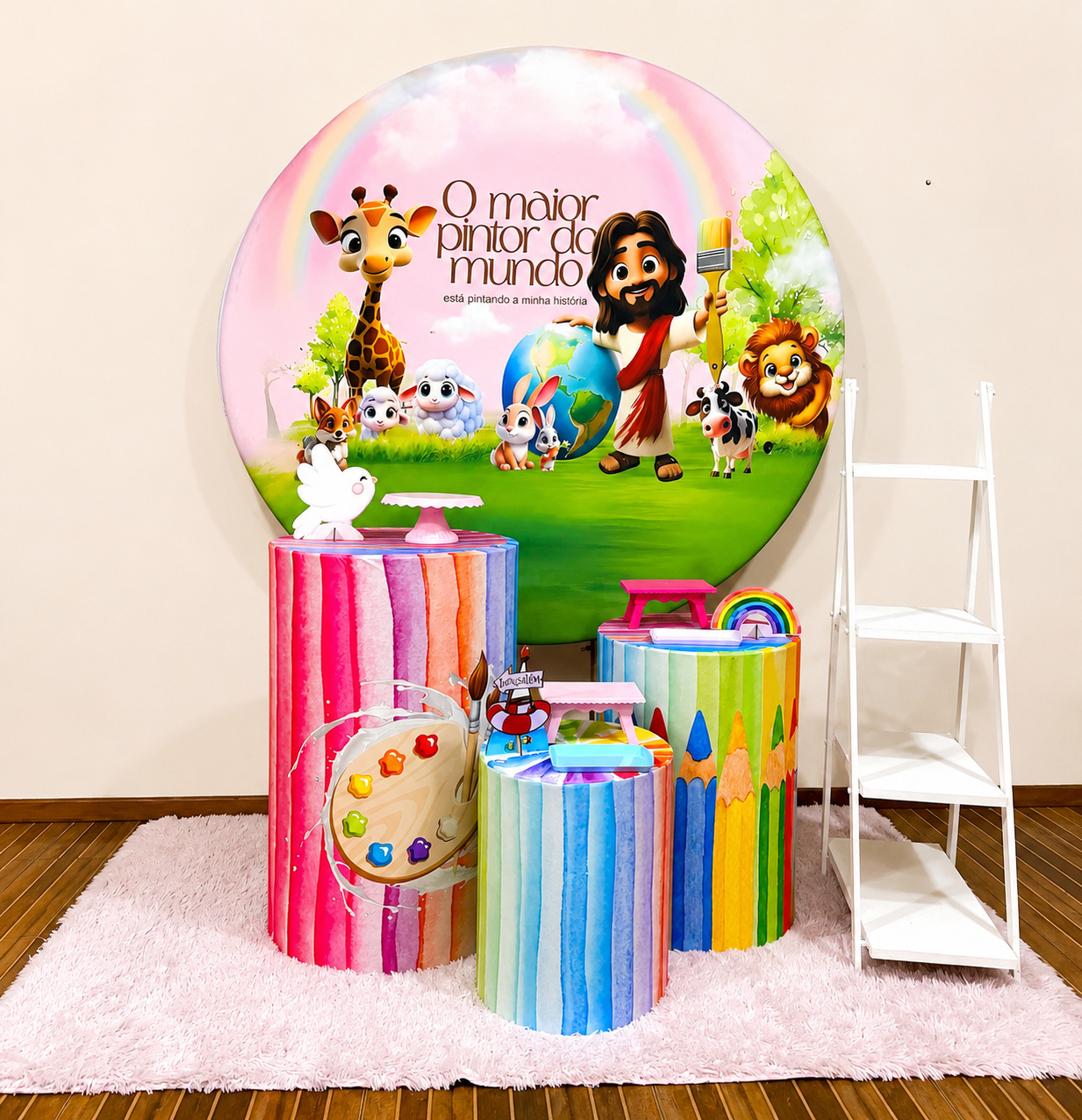 Kit O Maior Pintor Do Mundo Básico Plus - Mila Saldanha Locações