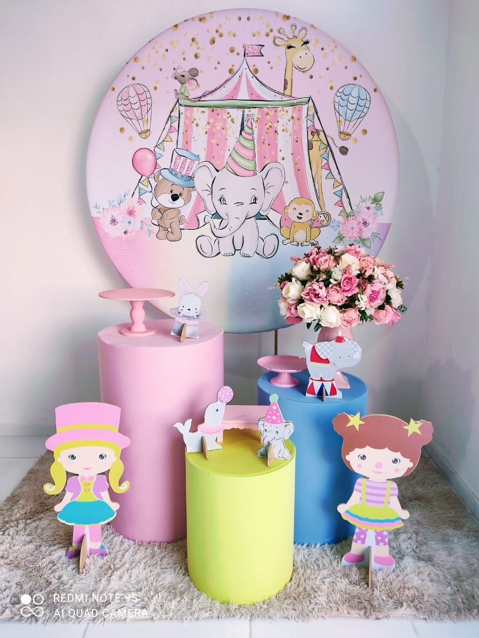 Kit Essencial Circo Menina Liso - Carla Decor