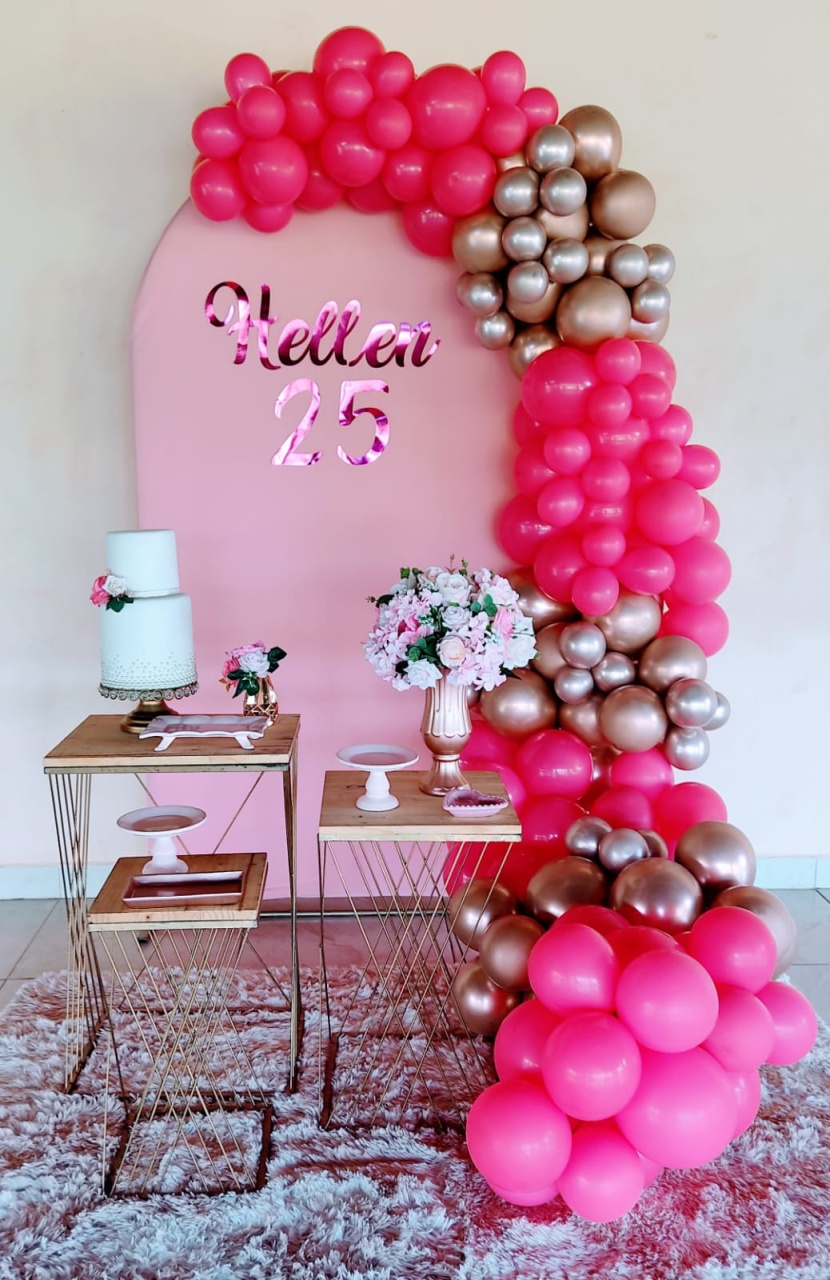 Kit Rosa Romano Mesa X  - Carla Decor